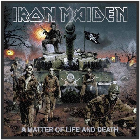 Iron Maiden Patch Matter Of Life And Death 2020 Multicolours