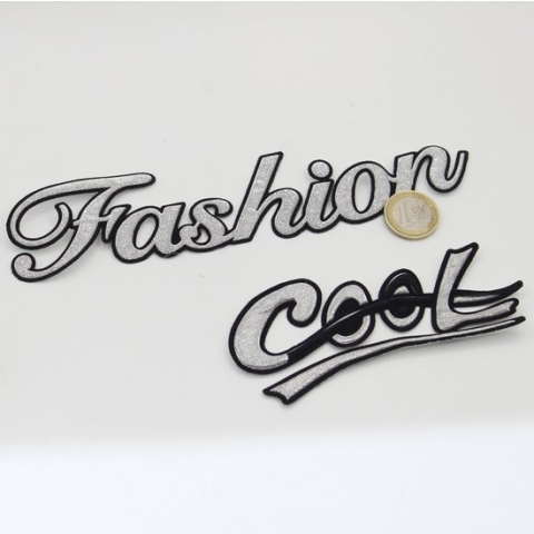 Set van FASHION + COOL PATCHES/Strijkembleem, HOTFIX