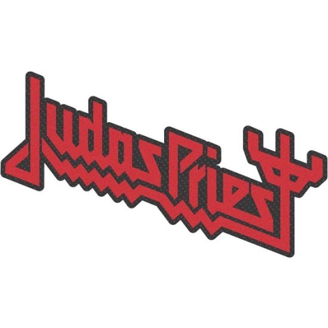Judas Priest - Logo Cut Out Patch - Rood