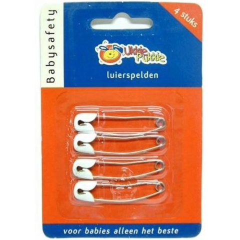 Ukkie Pukkie luierspelden / veiligheidsspelden