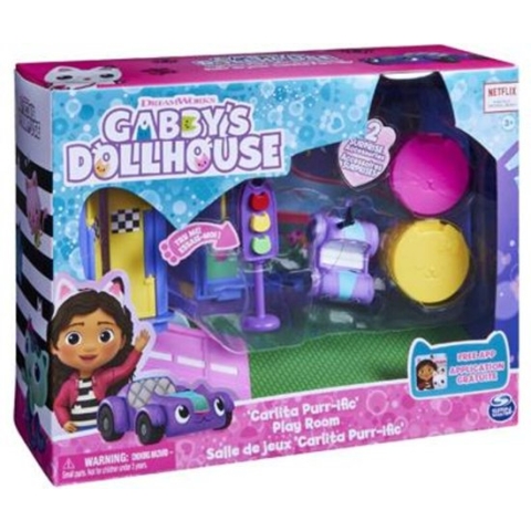 Gabby's Poppenhuis - Carlita's Speelkamer-speelset