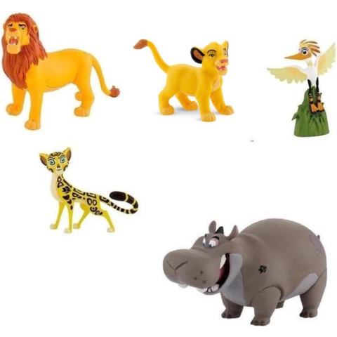 Bullyland Leeuwenkoning/ Lion King speelset met o.a. Simba 4-8cm