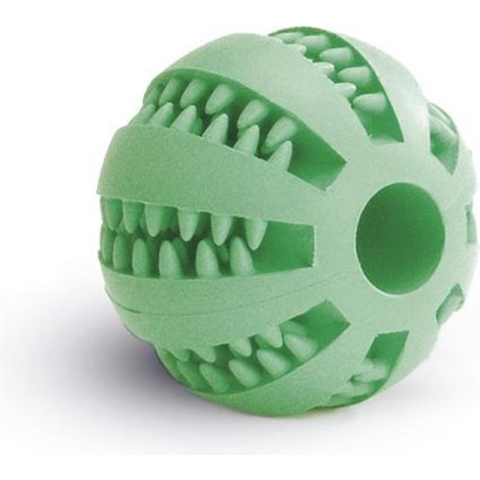 Beeztees Massagebal - Hondenspeelgoed - Rubber - Mint - 7 cm