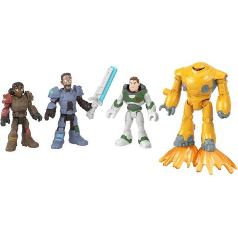 DISNEY LIGHTYEAR IMAGINEXT FIGURENSET, 4-PACK 24X25CM