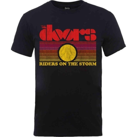 The Doors Heren Tshirt -XL- ROTS Sunset Zwart