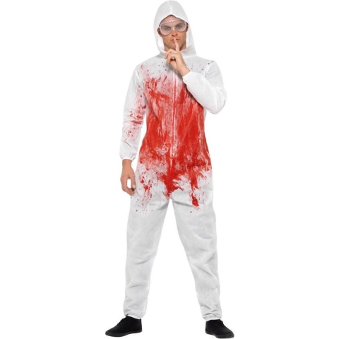 SMIFFY'S - Bloederige serial killer outfit voor mannen - XL