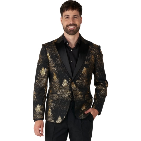 OppoSuits Festive Forest - Heren Colbert - Kerstblazer - Kerst - Maat EU 48