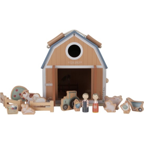 Little Dutch Poppenhuis Little Farm FSC