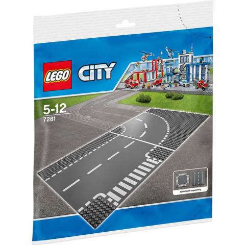 LEGO City T-Kruising En Bocht - 7281