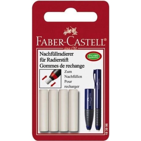 Faber Castell Navulgum FC voor gumstift - 184400 - en Poly Matic