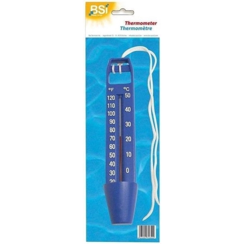 Zwembad thermometer blauw 26 cm - Zwembadwater temperatuur meters