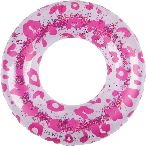 Swim Essentials Zwemband - Zwemring - Neon Panterprint - 90 cm