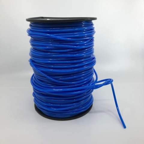Springtouw Op Rol Blauw 120 Meter, ouderwets springtouw