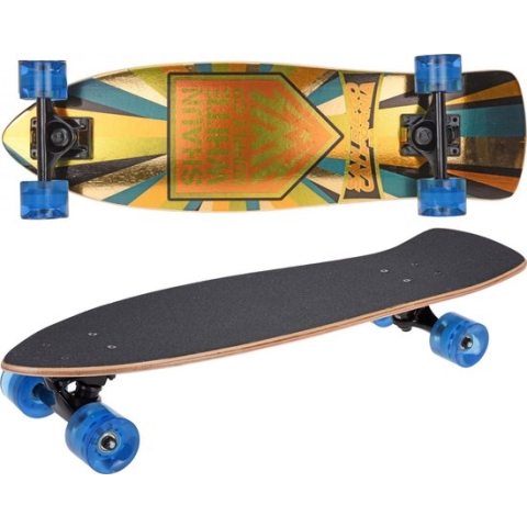 Skateboard Shaun White Airwalk Cruiser blauw/oranje
