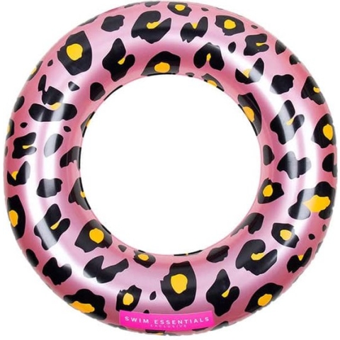 Swim Essentials Zwemband - Zwemring - Rosé Goud Panterprint - 90 cm