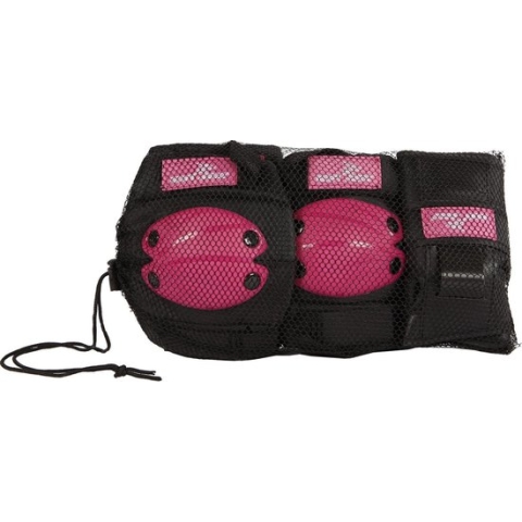 Street Runner Skate Beschermset Roze Maat S 6-delig