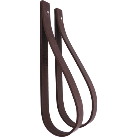 NOOBLU SLING ophanglus 2,5 cm - Maat: L - 80 cm, Kleur: Chocolate brown