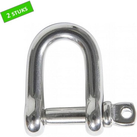 Starx Harpsluiting 2 stuks 8mm RVS - Tuin