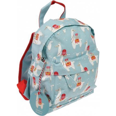 Rex London - Mini Rugtas - Peuter Rugzak - Backpack - "Dolly de Lama" - 28x21x10cm - 5ltr