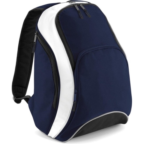 Bagbase Teamwear Rugzak French Navy/White 21 Liter