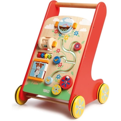 Tidlo - Houten Activiteiten Loopwagen