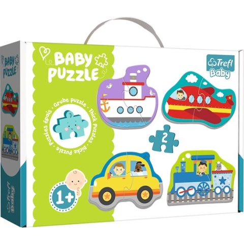 Trefl Baby Transport puzzel - 8 stukjes