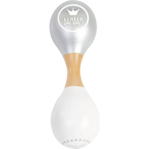 BamBam Eco-vriendelijk houten Sambabal - Grijs - Baby cadeau