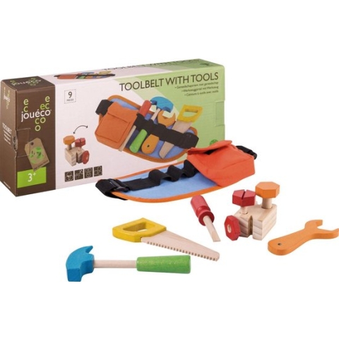 Jouéco Gereedschapsriem met Gereedschap - 9-delig
