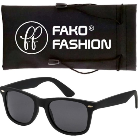 Fako Fashion® - Zonnebril - Classic - Mat Zwart