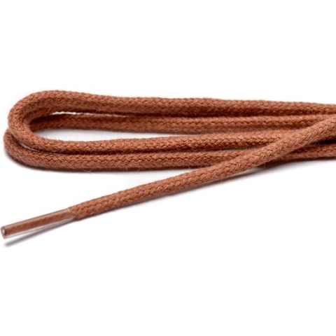 ARIESZZZ Schoenveters - Cognac wax - 75 cm - 3 mm - 4-6 gaatjes
