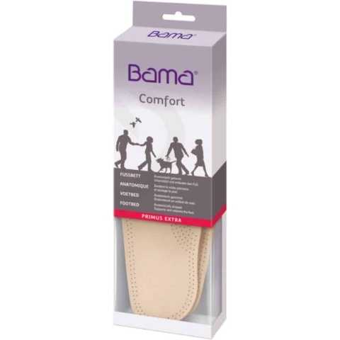 Bama Primus Extra - maat 38 - luxe leren voetbed - steunzool