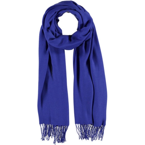 Bijoutheek Pashmina sjaal Blauw
