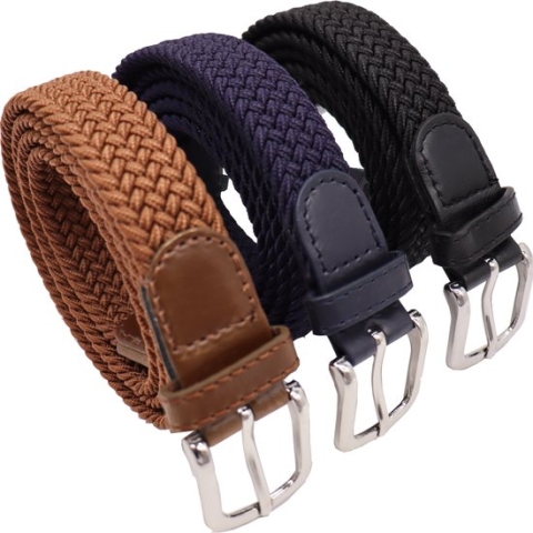 Elastische riem - riem dames - elastische riem - Stretch Riem – 3 pak