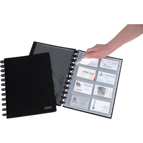 Adoc Card-Ex Standaard A4 Visitekaartmap