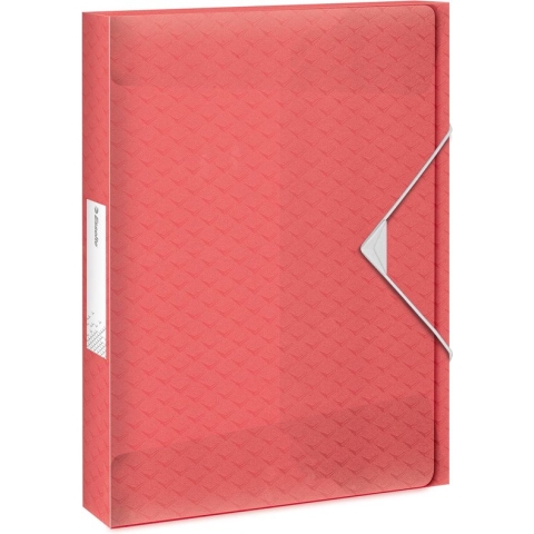 Esselte Colour'Breeze elastobox, ft A4, 2,5 cm, koraal 8 stuks