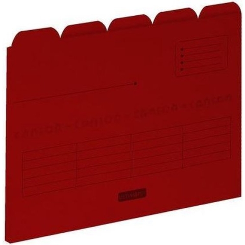 ELBA Tabmap Ultimateu00ae A4, rood (verpakking 5 stuks)