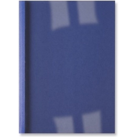 Thermische omslag GBC A4 3mm linnen donkerblauw 100stuks