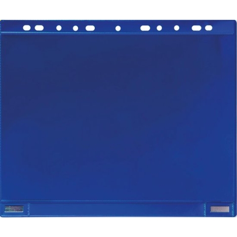 Tarifold geperforeerde showtas, dubbelzijdig magnetisch, blauw, pak van 5 stuks