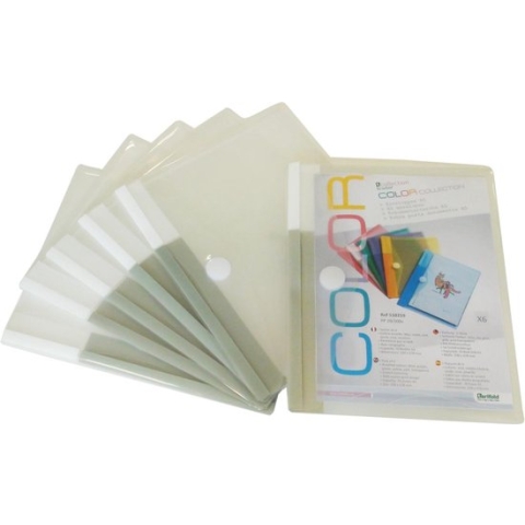 Documentenmap, voor ft A5, pak van 6 stuks 10 stuks
