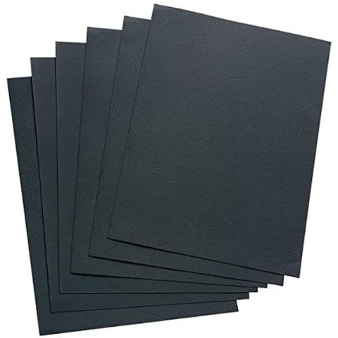 GBC - PolyClearView Inbindomslagen A4 - Zwart - 500 micron - 100 stuks