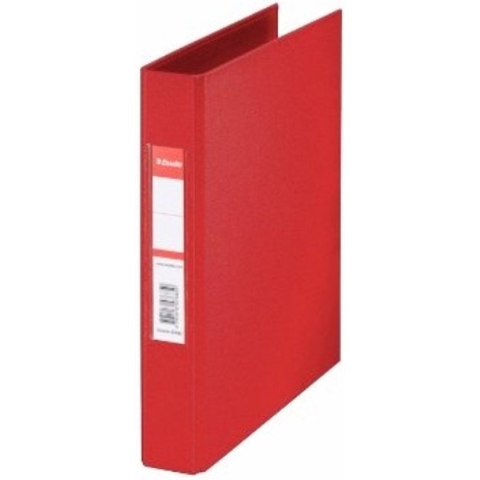 Esselte Duurzame Kunststof Ringband voor 190 A5 Vel - Rood