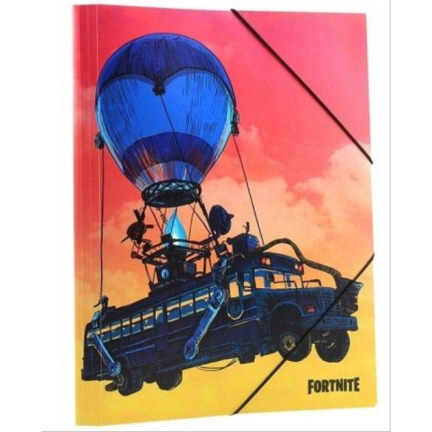 Fortnite Battle Bus A4 elastomap - Schoolspullen