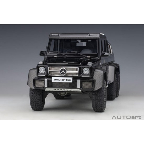 AutoArt 1/18 Mercedes-Benz G 63 AMG 6x6, Gloss Black