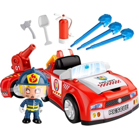 PinyPon Actiespeelgoed brandweerauto's