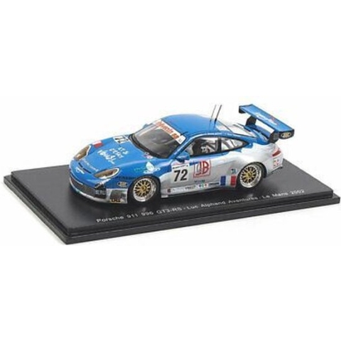 Porsche 911 996 GT3-RS Luc Alphand Aventures #72 Le Mans 2002 - 1:43 - Spark