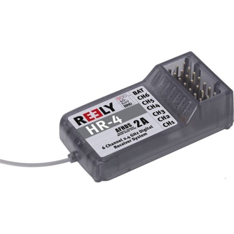6-kanaals ontvanger Reely HR-4 2,4 GHz Stekkersysteem JR