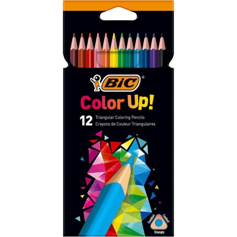 Kleurpotlood Bic Intensity 12 kleuren