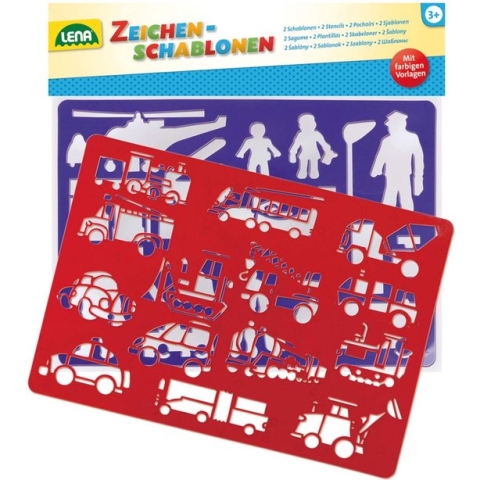 Tekensjablonen - Mensen, auto’s en andere vervoersmiddelen