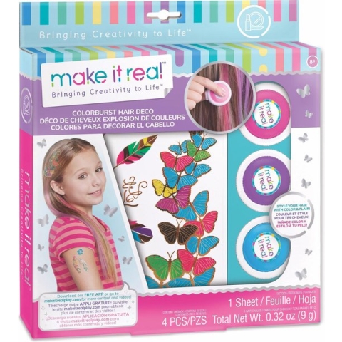 Make it Real Haarkrijt & Tattoo set
