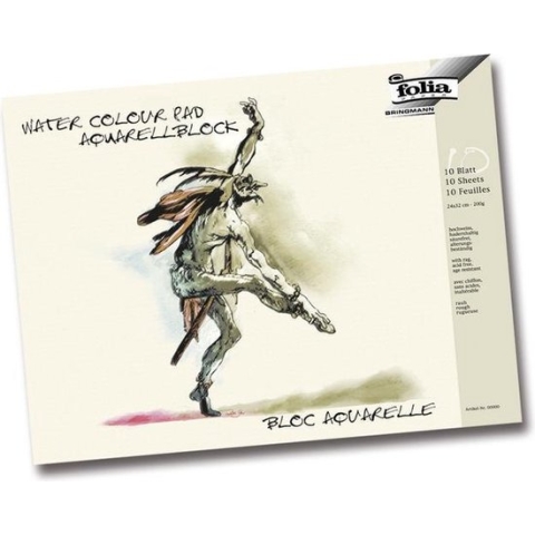 aquarelblok Folia 200 gr 36x48cm 10 vel grof